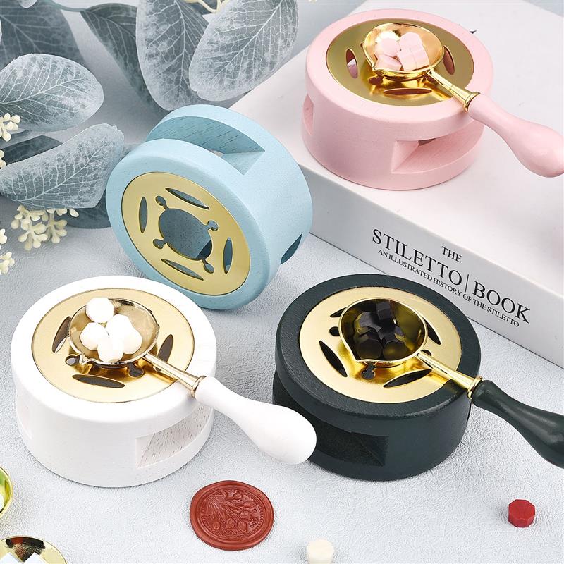Wax Seal Stamp Set - Pieczęć woskowa zestaw stempli lakier piec
