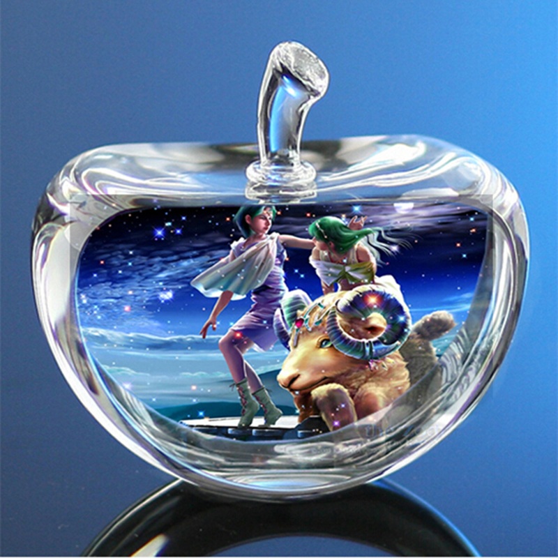 80mm kryształowy znak zodiaku  – Paper Weight Crystal recenzja i cena