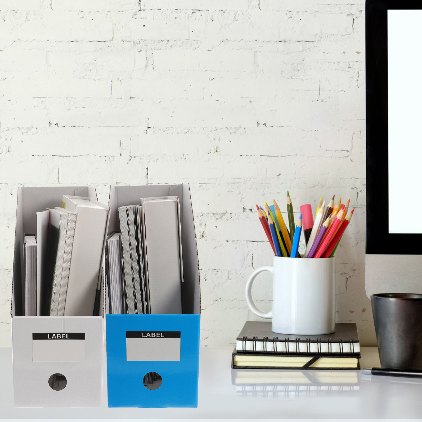 3-częściowy organizer na dokum – Magazine Holder Rack recenzja i cena