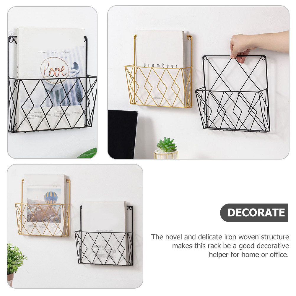 2 szt. wysokiej jakości metalo – Magazine Holder Rack recenzja i cena
