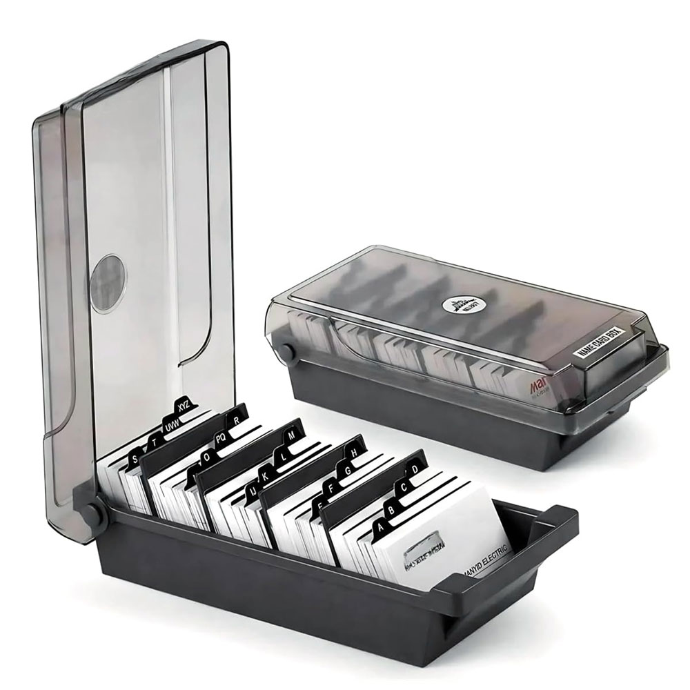 Pudełko na wizytówki na biurko – Card Index Box recenzja i cena