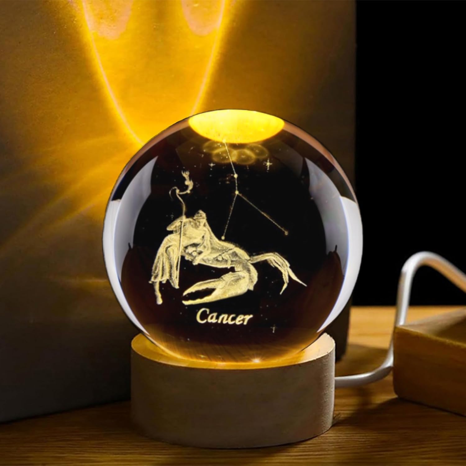 Kryształowa kula 3D z konstela – Paper Weight Crystal recenzja i cena