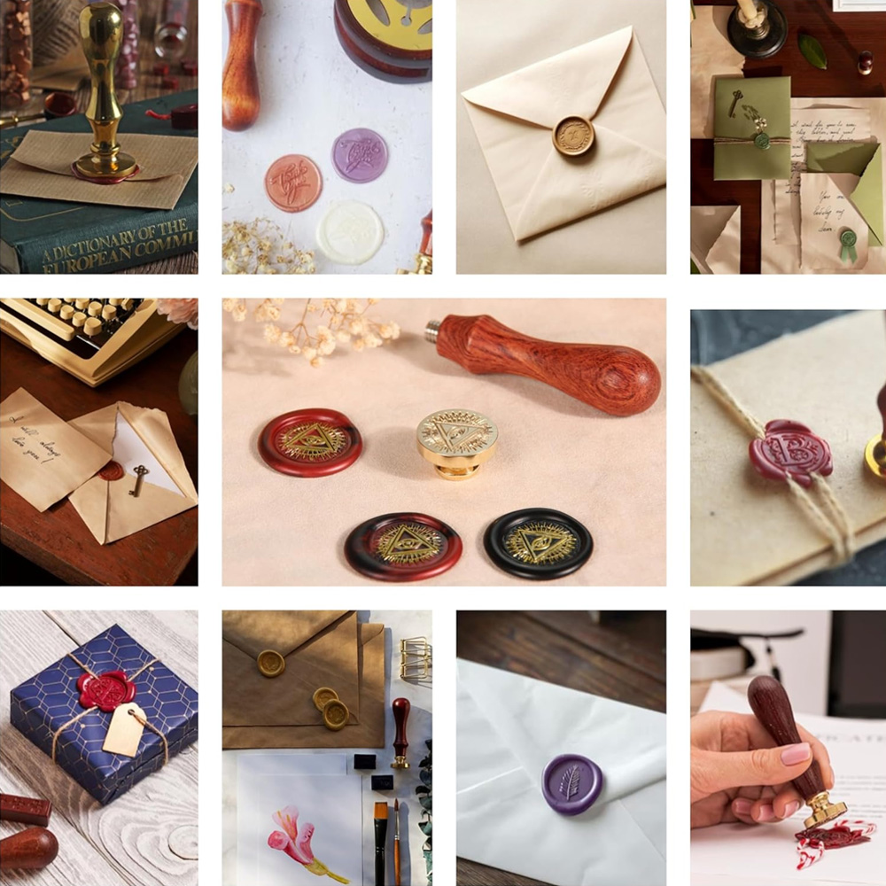 Personalizowany stempel do pie – Wax Seal Stamp Set recenzja i cena